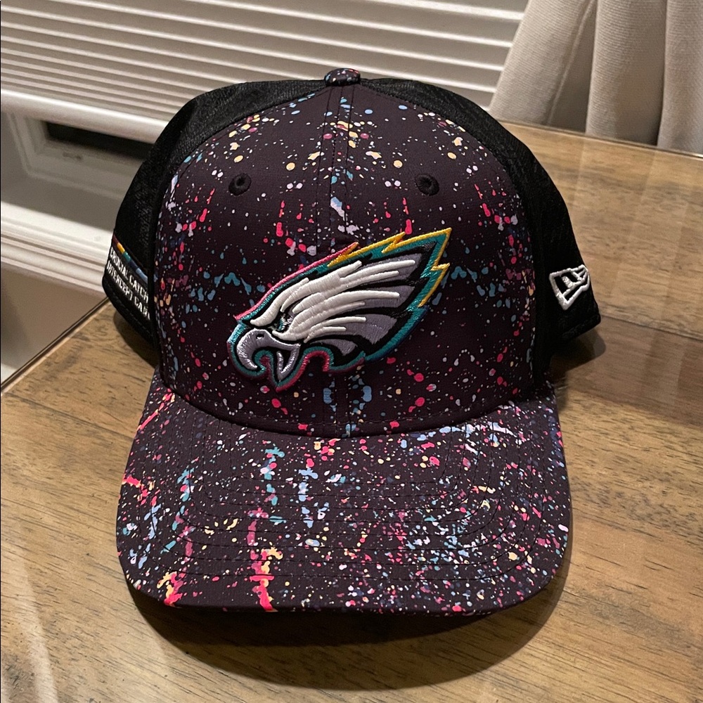New Era Eagles Splatter Design Cap